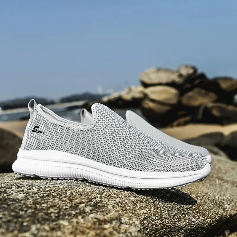 2026 Fashion Mesh Running Shoes Men Women Breathable Lightweight Cushioned Sole Sports Gym Outdoor Training Sneakers Quick Dry