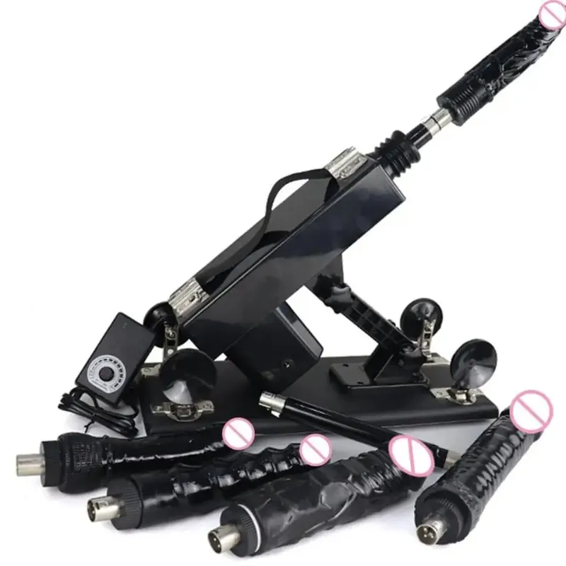 Automatic Masturbation Machine for Women 3XLR Powerful Sex Toy with Big Dildo Adult Pumping Gun for Sexual Pleasure