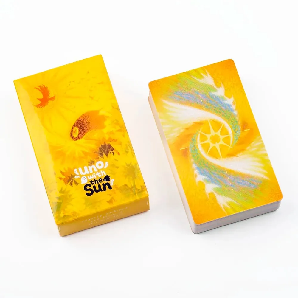 79Pcs A Style Full of Sunshine And Fantasy English Visions Divination Edition Deck Board Playing Games 10.3*6cm