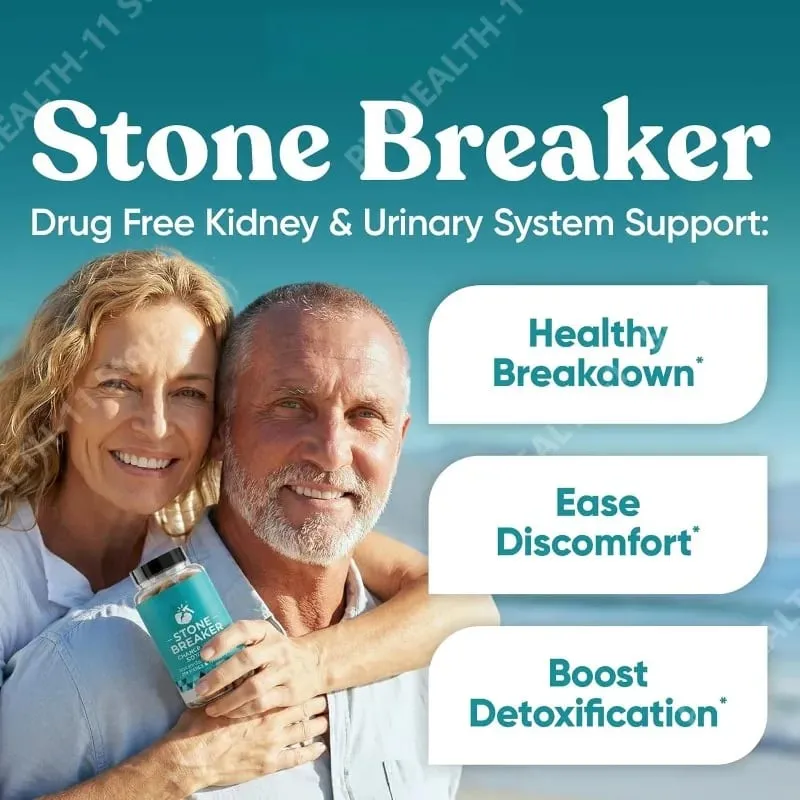 Chanca Piedra Stone Breaker with Celery Seed & Parsley Daily for Kidney Gallbladder Detox Support 60 Vegetarian Capsules