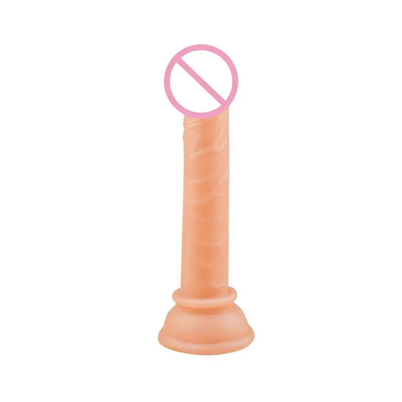 Silicone Dildo with Suction Cup Vagina Clitoris Stimulator Realistic Cock Sex Toys Female Masturbation Device Gay Anus Butt Plug