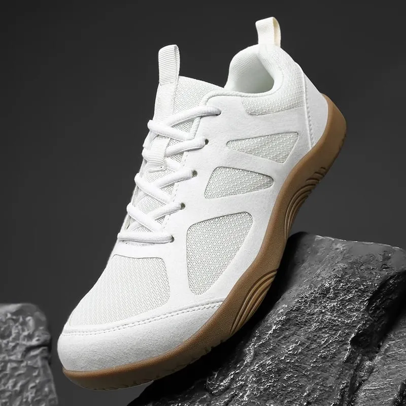 Plus Size Minimalist Barefoot Shoes Lightweight Breathable Zero Soles Men Running Sneakers Outdoor Wide Toe Casual Walking Shoes