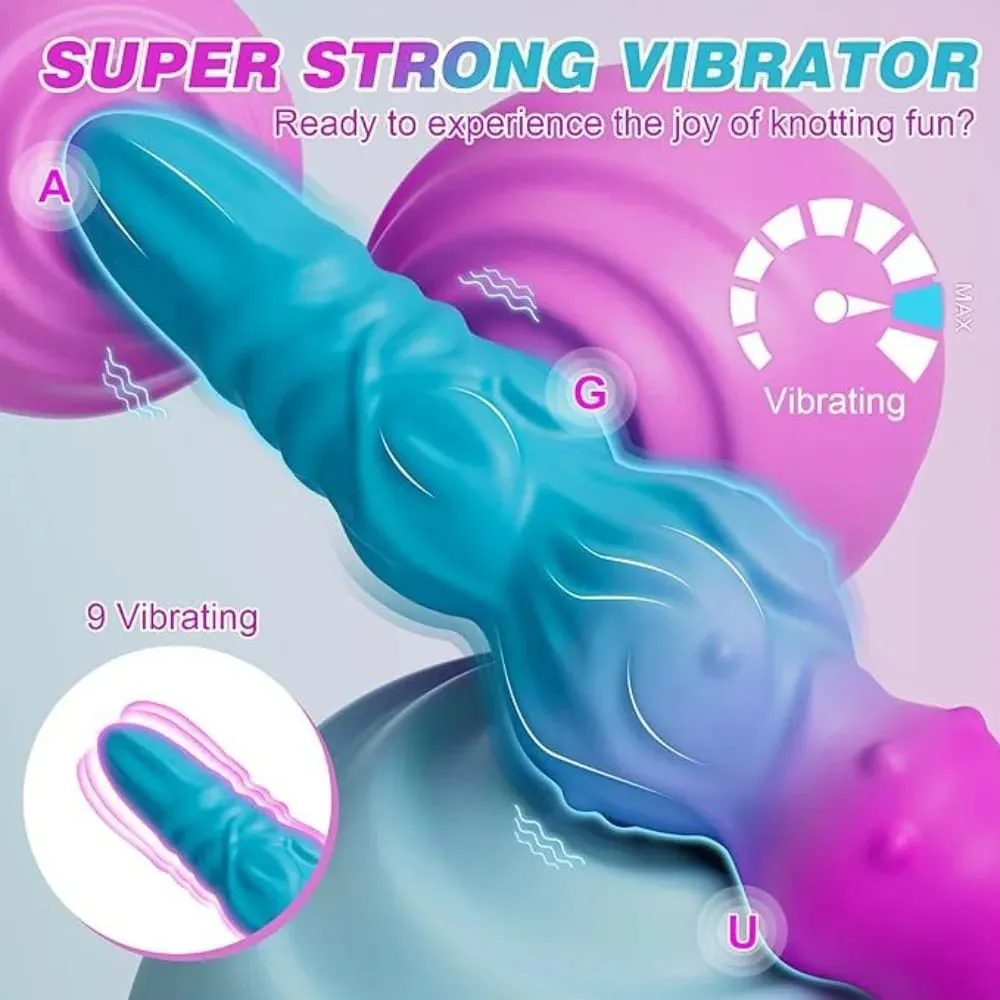 Penetration Vagina G Spot Dildo Vibrator for Women Vibrating Clitoris Stimulator Female Gradient Color Vibrator Adult Sex Toys