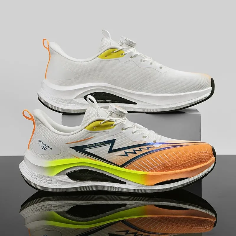 Men Sports Running Shoes Marathon Air Cushion Breathable Lightweight Comfortable Women Outdoor Athletic Jogging Tenis Sneakers — image 8