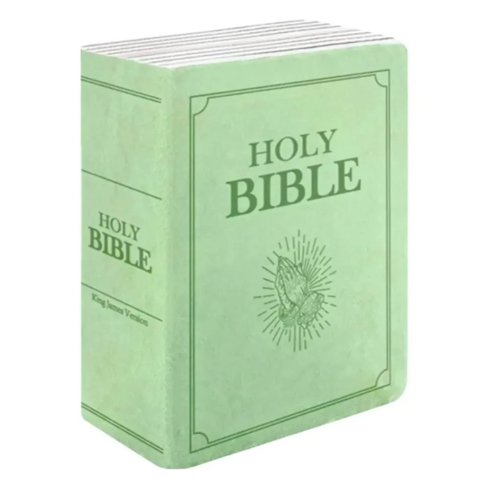 Living Room Realistic Looking Bible Pillow Plush Toy Sofa Cushion Bible Throw Pillow Cutest Home Decor Bible Cushion Bedroom