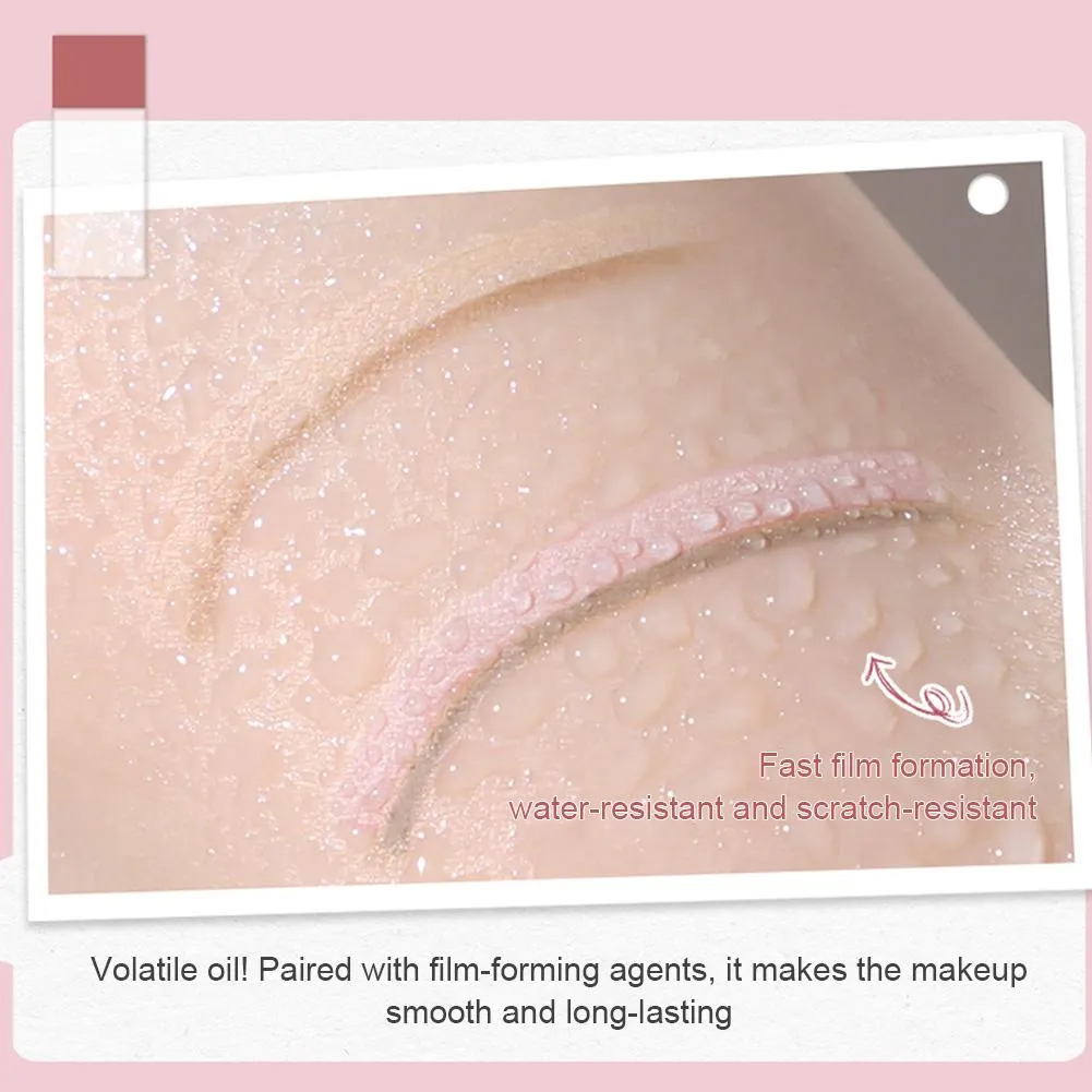Double-headed Silkworm Eyeliner Pen Creamy Smooth Blendable Lying Silkworm Pencil Under Eye Highlight Contouring Pen With Brush
