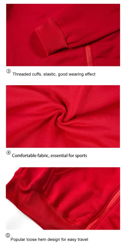 M-3XL Men Personalized Custom DIY Print Casual Fashion Zip-Up Hoodies Loose Youth Coat Basic Campus Sportswear Street Pocket Top