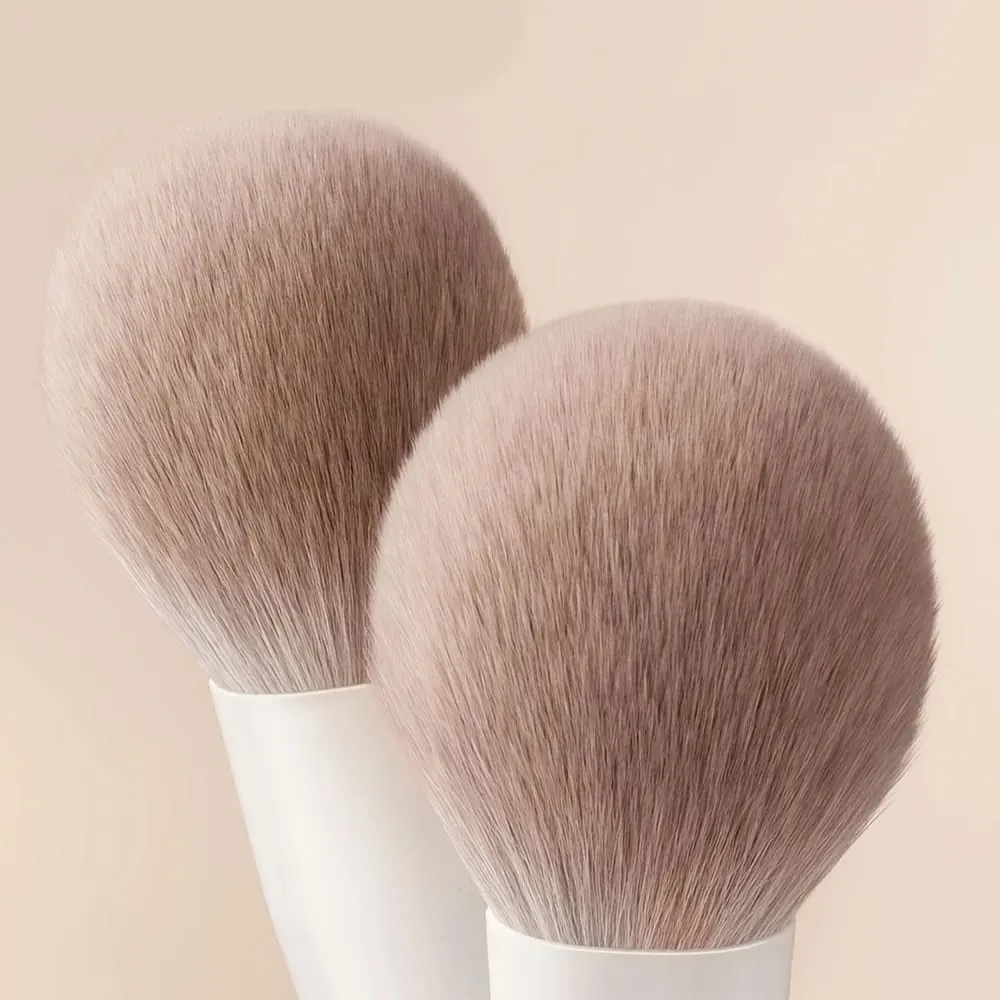 12pcs Professional Makeup Brush Set with Kabuki Brushes & Nylon Bristles - Complete Starter Kit Suitable for Foundation Blush