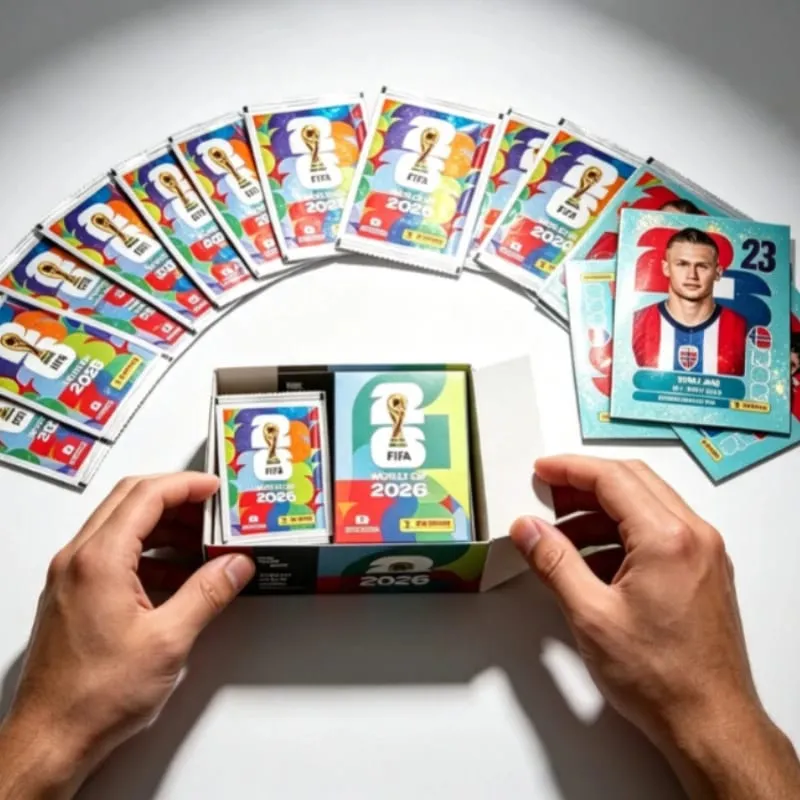 Hot Sales Panini Official 2026 FIFA World Cup Soccer Stickers Limited Edition Sticker Packs Fan Memorabilia gift Good Gift