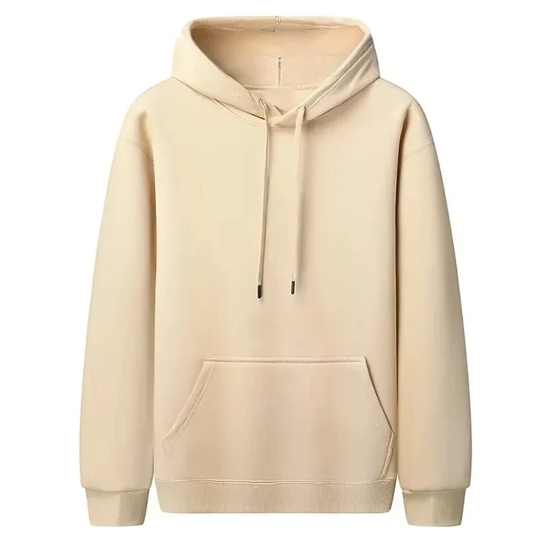 Fleece Men's Women Oversize Casual Sweatshirt Hoodies Couple Unisex Pullover Autumn Winter Loose Cotton Sport Hoody Clothing Top