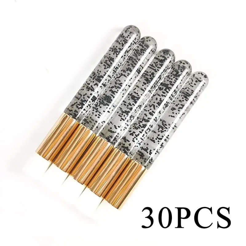 Wholesale 30/50pcs Eyelash Cleaning Brushes for Extensions Glitter Lash Shampoo Brush Nose Pore Cleansing Makeup — image 8