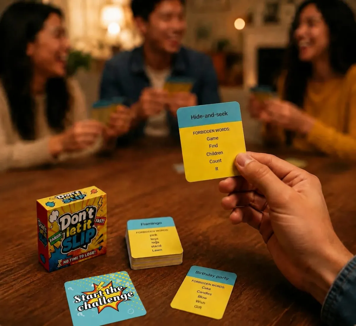 Popular Taboo Card Games in Spain Outdoor Camping Travel Portable Card Games Party Board Games Social Icebreaker Games