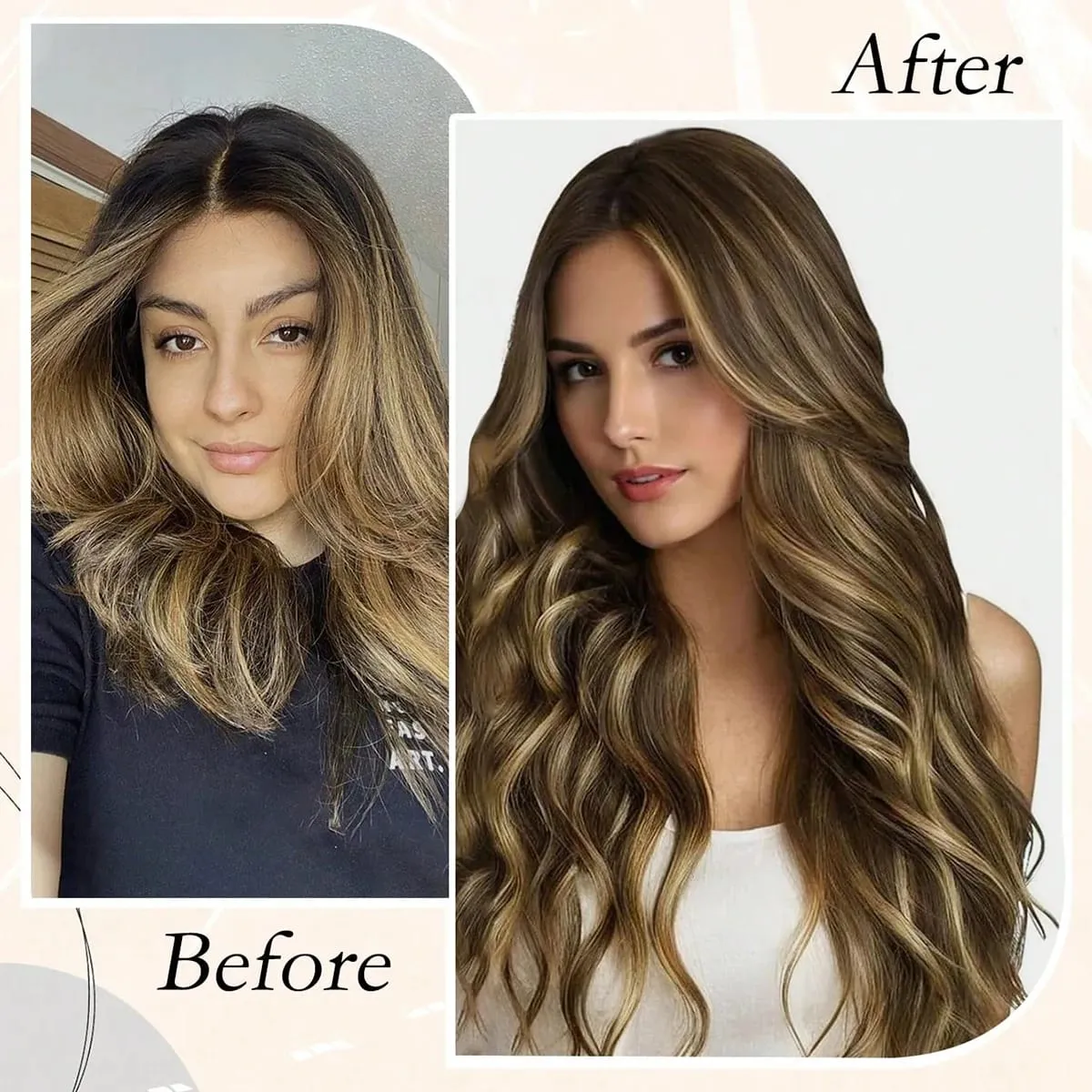 Invisible Tape In Hair Extensions 100% Remy Human Hair Piano Color Brown Mixed Honey Blond Tape Ins Hair Extensions