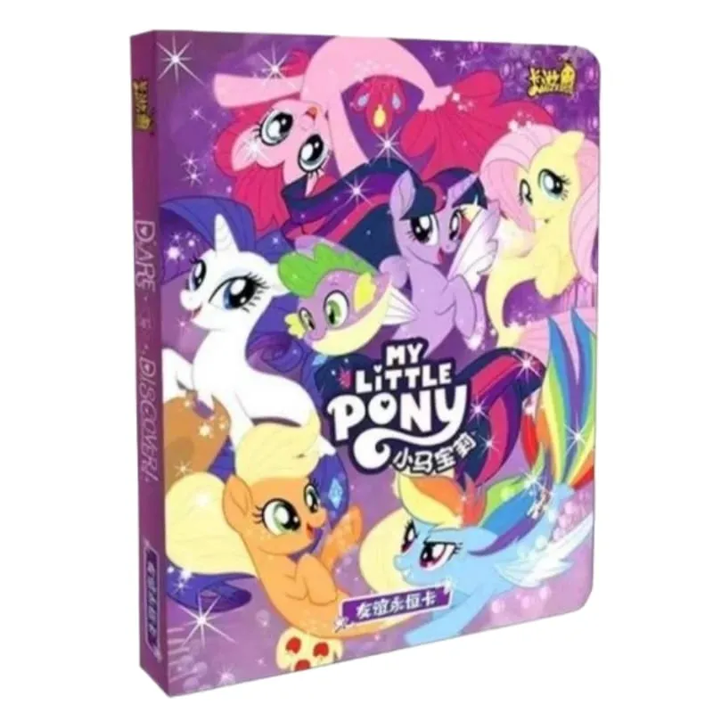 Genuine My Little Pony Card Friendship Forever Cards Star Pack Gorgeous Gilded Princess Cards Collectible Card Toys Gifts