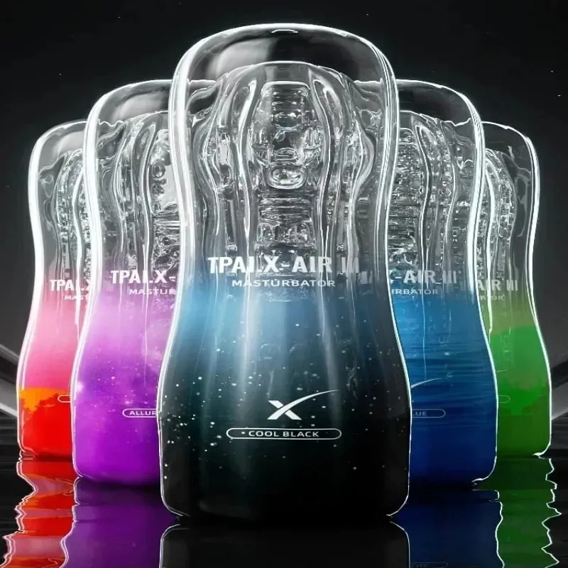 Male Aircraft Cup Masturbator Powerful Sucking Masturbation Cup Realistic Anal Vagina Pocket Pussy Adult Sex Toys for Men Toy 18