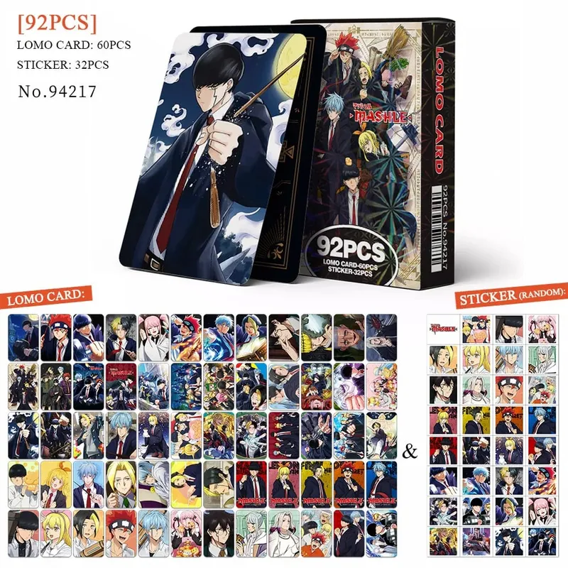 Anime Aanval op Titan‌ Lomo Kaart Ansichtkaart Speelgoed Haikyuu Apotheker Dagboeken Honkai Star Rail Collectie Kaarten Met Stickers Gift