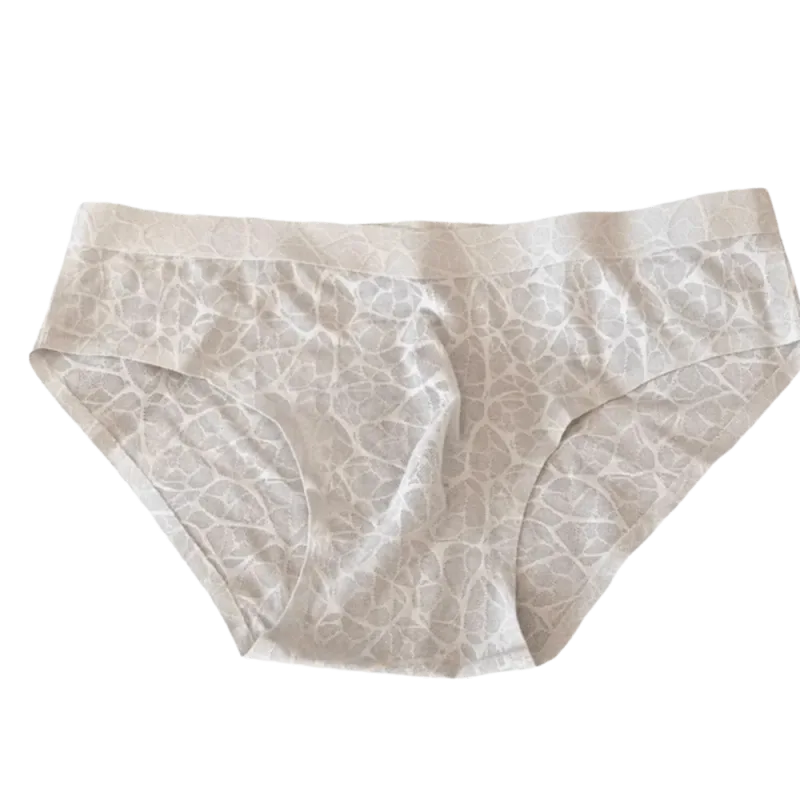 Cool Summer 3D Bulge Pouch Men's Underwear Lingerie Transparent Mesh Panties Thin Stripe Grid Triangle Panties Men