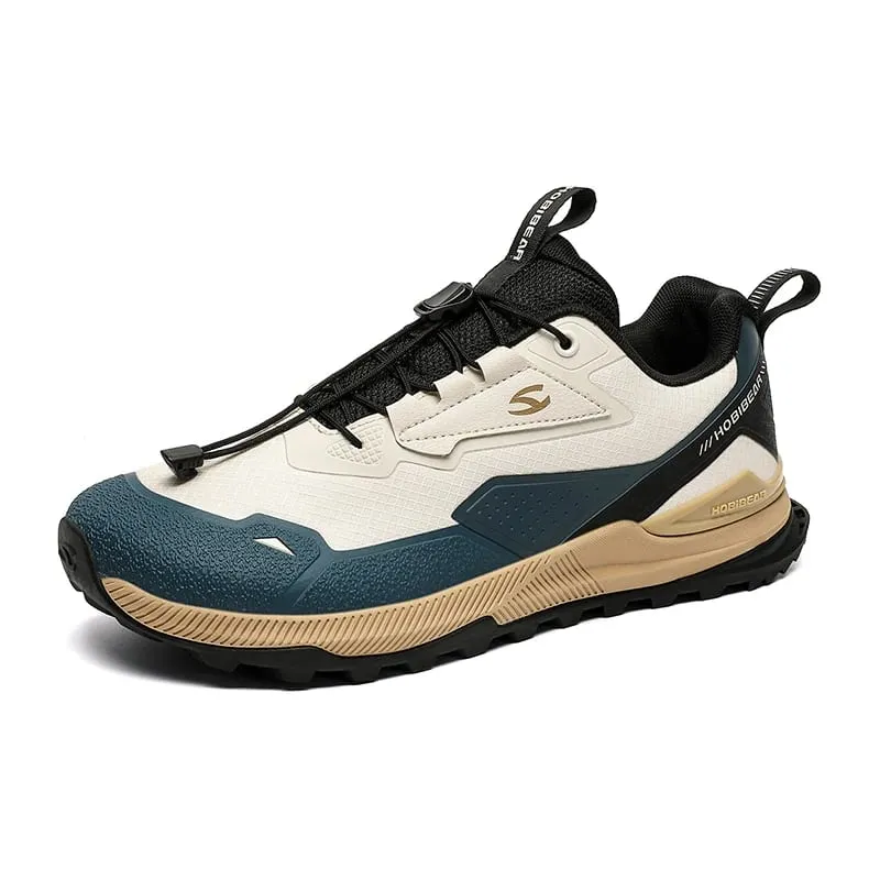 Unisex Running Shoes Elastic Band Hiking Sneakers Lightweight Breathable Casual Shoes