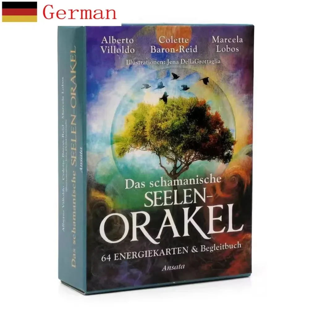 Deutsch Tarot Cards German Tarot Deck Playing Games Fate Divination Game Board Game with Paper instruction Family Party Game