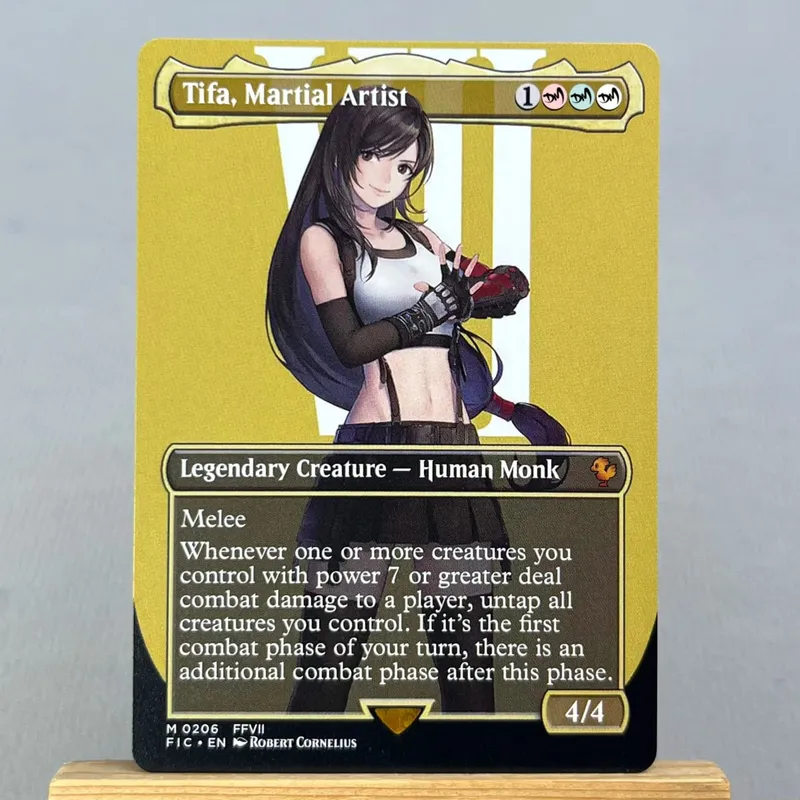 FIN FCA FIC HOLO14-Ⅰ02 Tcg Proxy Cards Vivi Ornitier Summon Bahamut Rhystic Study Y'shtola Night's Blessed
