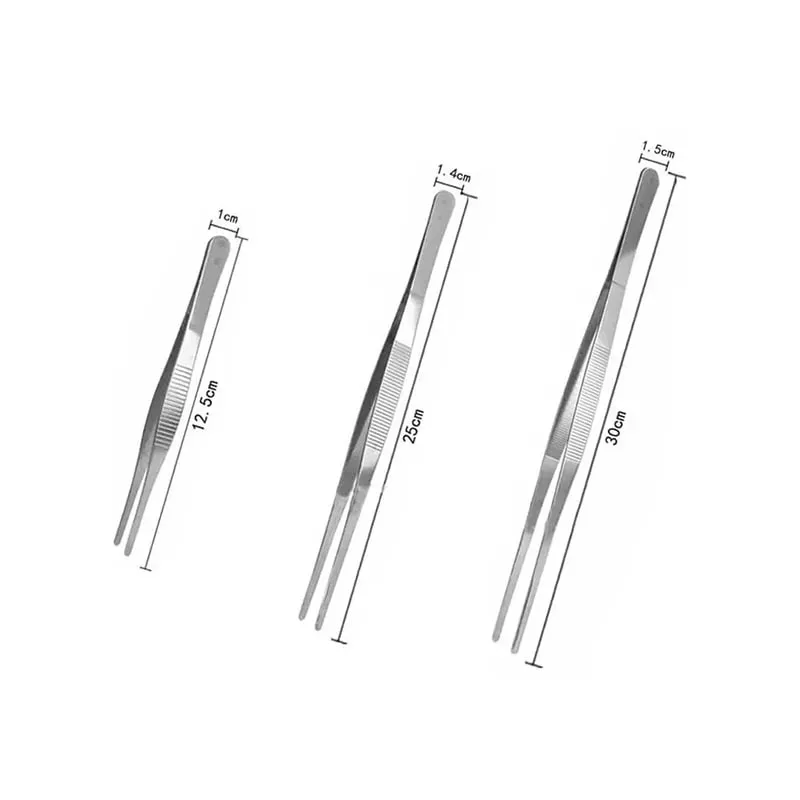Stainless Steel Multifunction Barbecue Tongs Food Clip BBQ Kitchen Gadgets Cooking Tweezers Buffet Tool CFQJ006