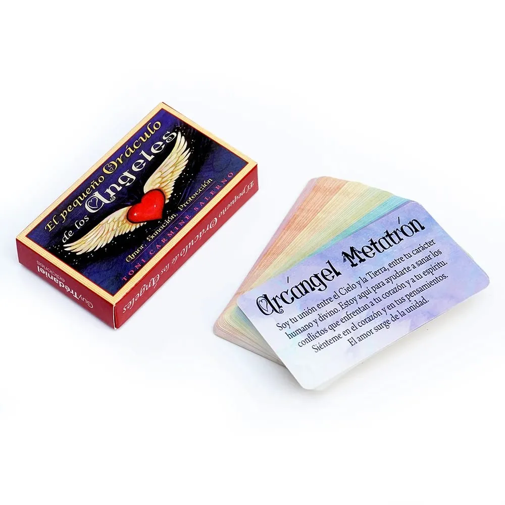 Española Baraja de Tarot Card de Los Angeles Oracle Cards in Spanish Version Board Game Tarot Fortune Telling Family Party Game