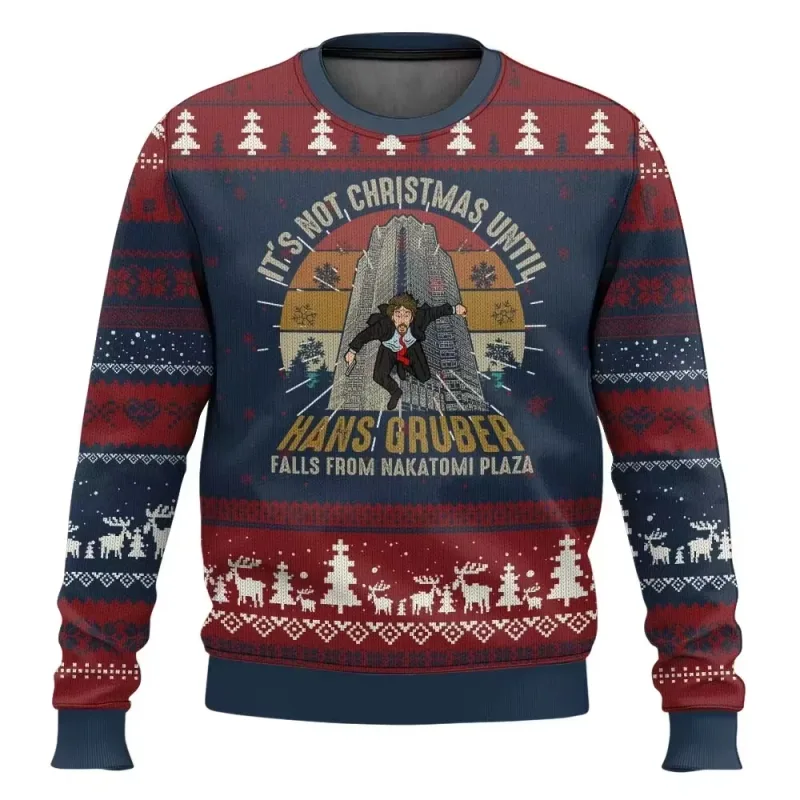 Family Guy 3D Print Christmas Ugly Sweater Style Casual Festival Theme Jacket for Men And Women Autumn Winter Outerwear