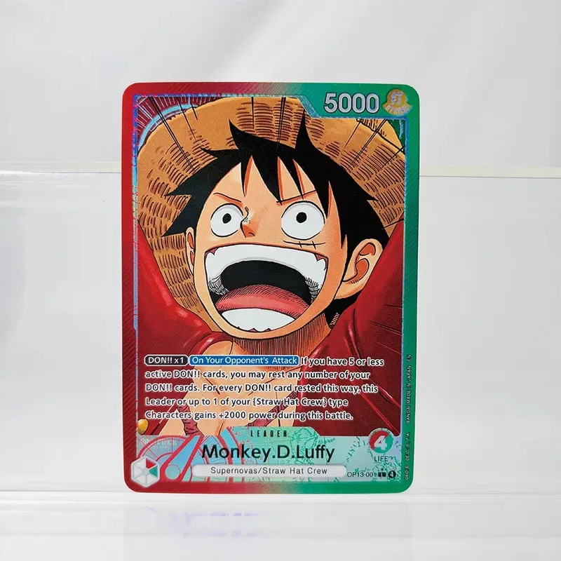 Anime One Piece OPCG Cards English Version CHARACTER/LEADER/EVENT Luffy Shanks Bonney Ace Sabo Collectine Proxy Cards