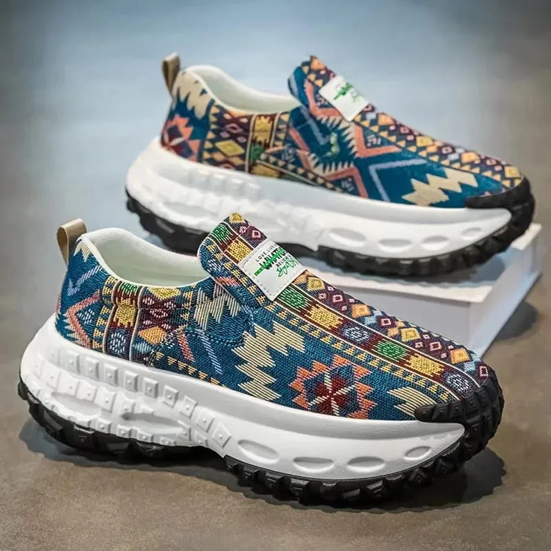 Men Running Walking Knit Shoes Fashion Casual Sports Sneakers Breathable Athletic Gym Lightweight HeightIncreasing Free Shipping
