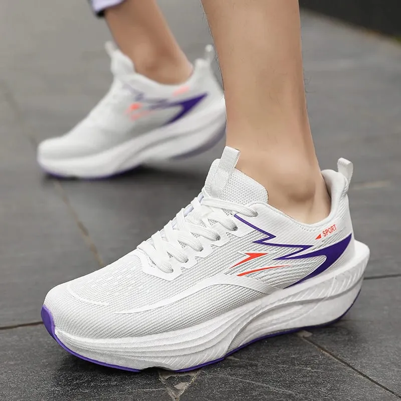 Marathon Running Shoes Men Casual Carbon Board Sports Breathable Lightweight Women's Comfortable Athletic Antiship Sneakers New