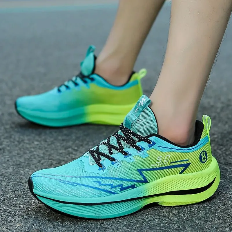 Men Sports Running Shoes Casual Marathon Lightweight Women's Comfortable Athletic Nonskid Walking Sneakers Outdoors Couple Shoes