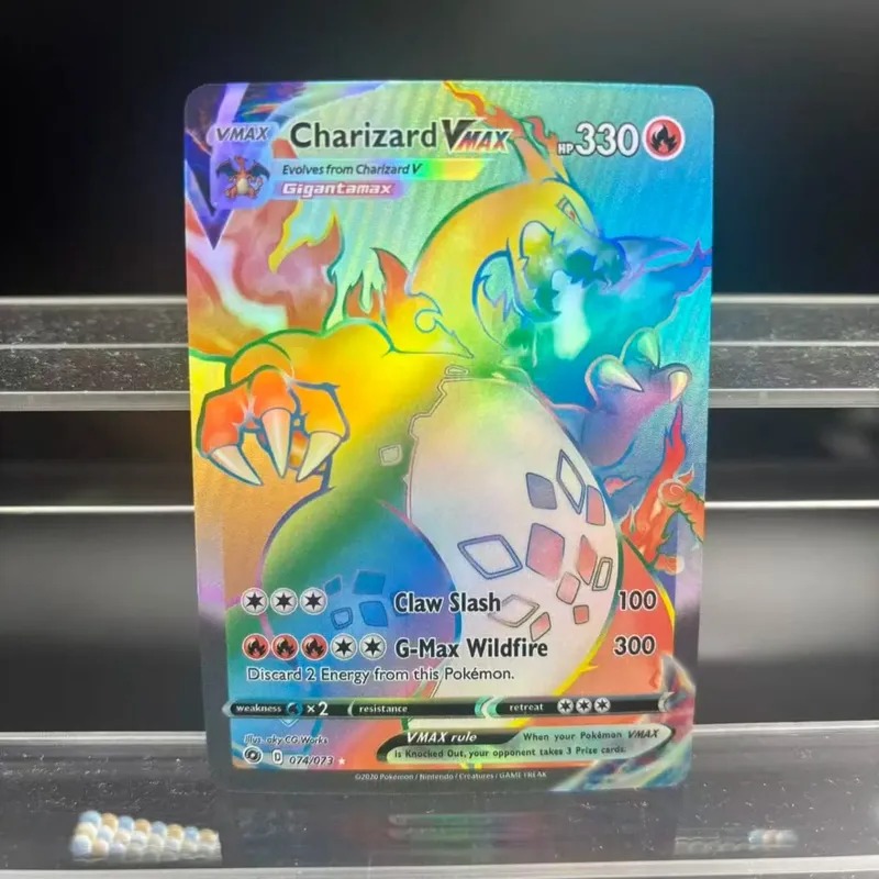 DIY Collection Cards EN Self Made Single Card Classic Game Anime Card Gift Toy