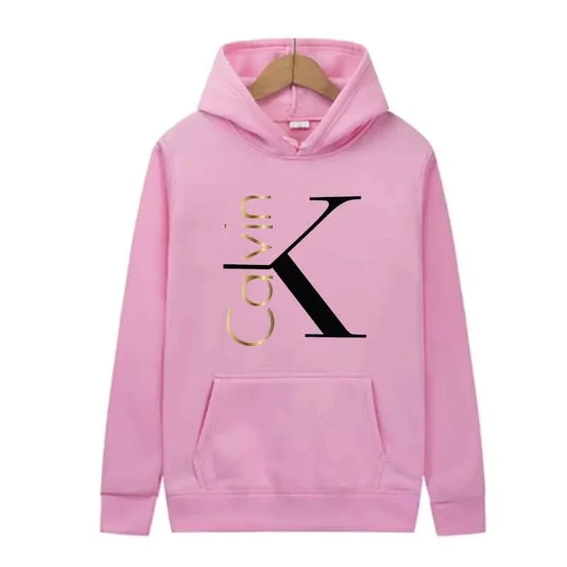Letter Pattern Unisex Hooded Sweatshirts Daily Casual Hoody Top Spring Autumn Long sleeves Adult Hoodies Fashion