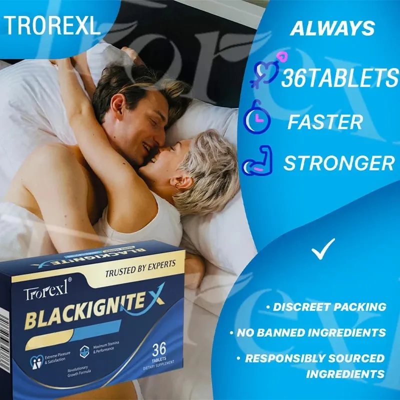 BlackIgnite X tablety Doplněk ústřice a ženšenu Zesilovač síly Rozšířená aktivita pro jistý výkon