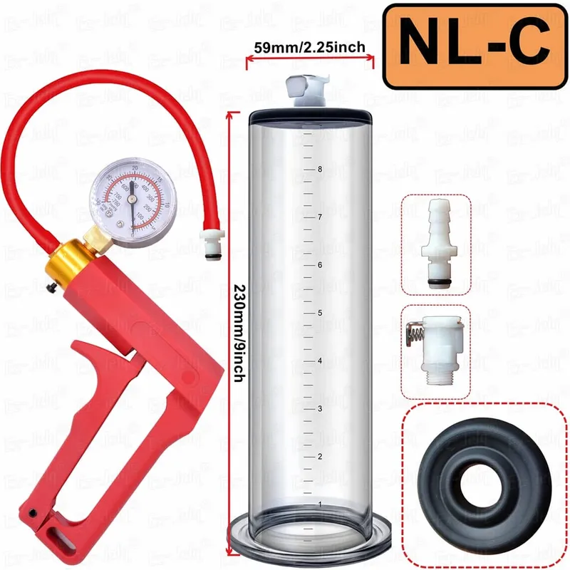 Manual Penis Pump Sex Toys for Men Penis Enlargement Vacuum Pump For Penile Increase Male Masturbator Adult Penise Trainer Tool