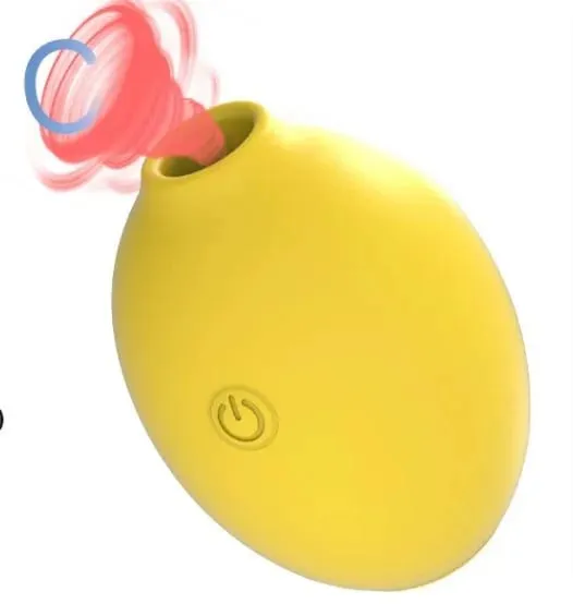 Lemon Vibrating Egg Clit Sucking Licking Sucking Female Sex Toy G-Spot Massager Supplies Vibrating Masturbator