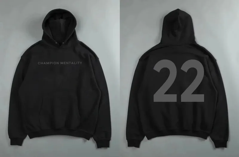 Wake The Beast Printed Men's and Women's Cotton Hoodies Without Drawstring Loose Warm Sweater Long Sleeve Plush Pullover