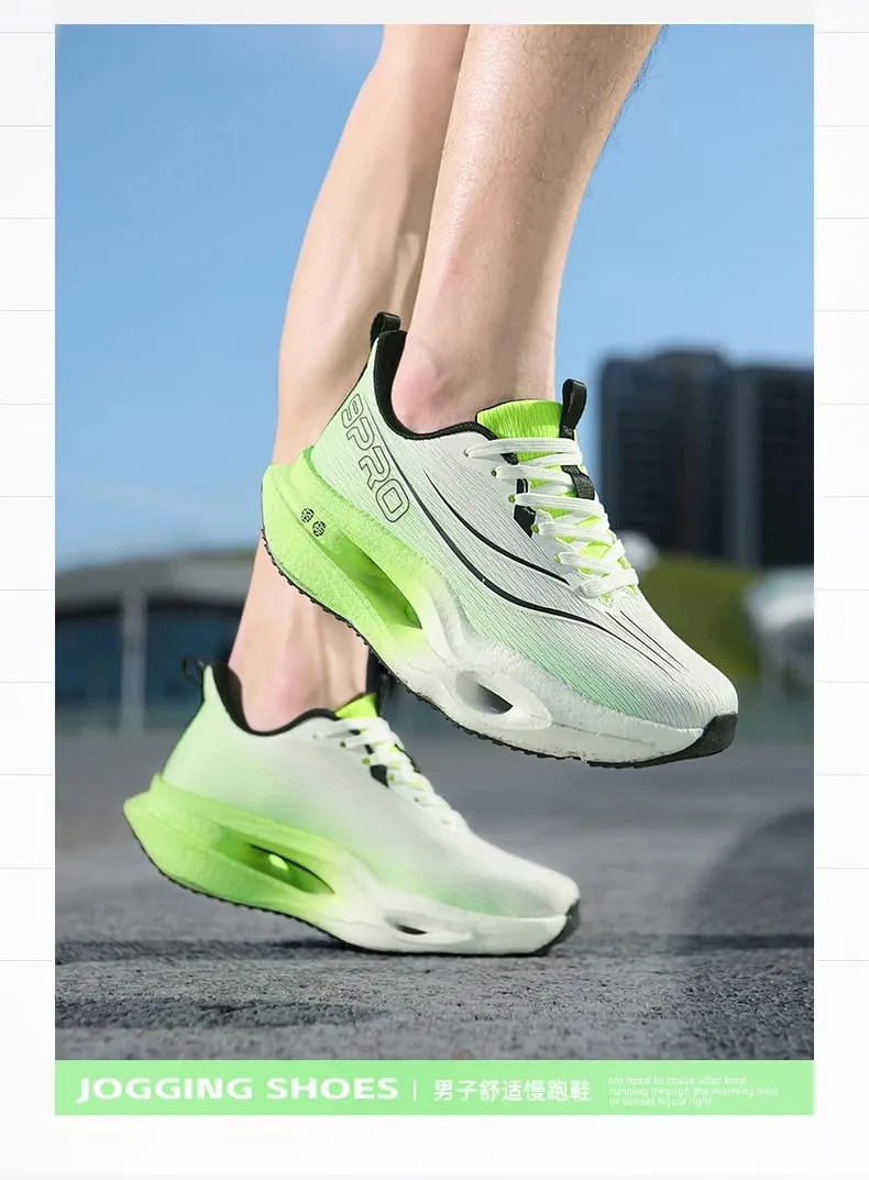 Unisex Running Sneakers Carbon Board Marathon Casual Sports Shoes For Men Comfortable Lightweight Women's Walking Shoes Autumn