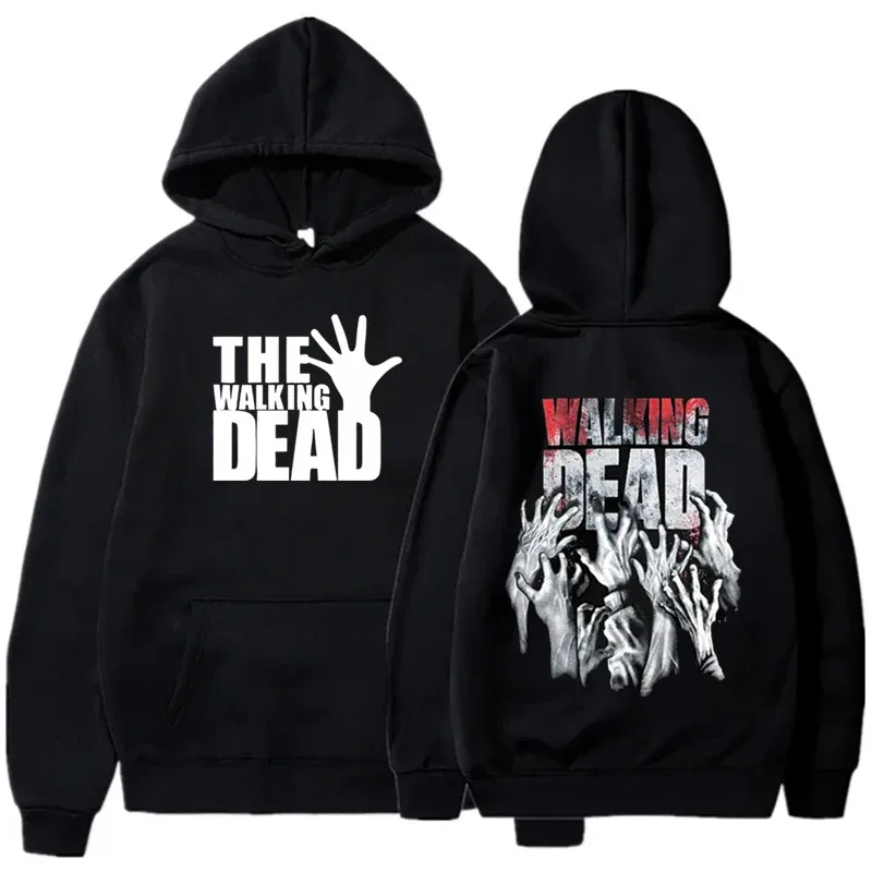 The Walking Dead Hoodies for Men Women Fashion Casual Harajuku Hoody Unisex Pullovers Hip Hop Loose Sweatshirt Men's Clothes