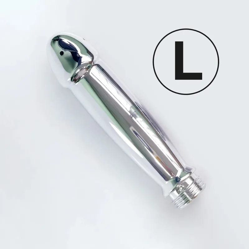 ABS anal vaginal douche Conversion head for outdoor use Posterior chamber irrigation multi-function plug-in shower sex toys