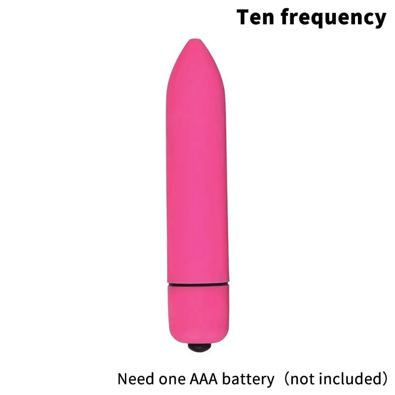 Mini Bullet Vibrator Mga Sex Toys Mga Sexy na Laruan Mga Sekswal na Laruan Para sa Babae Mga Pang-adultong Laruang Vibrator - 1/10 Frequency (Walang Baterya)