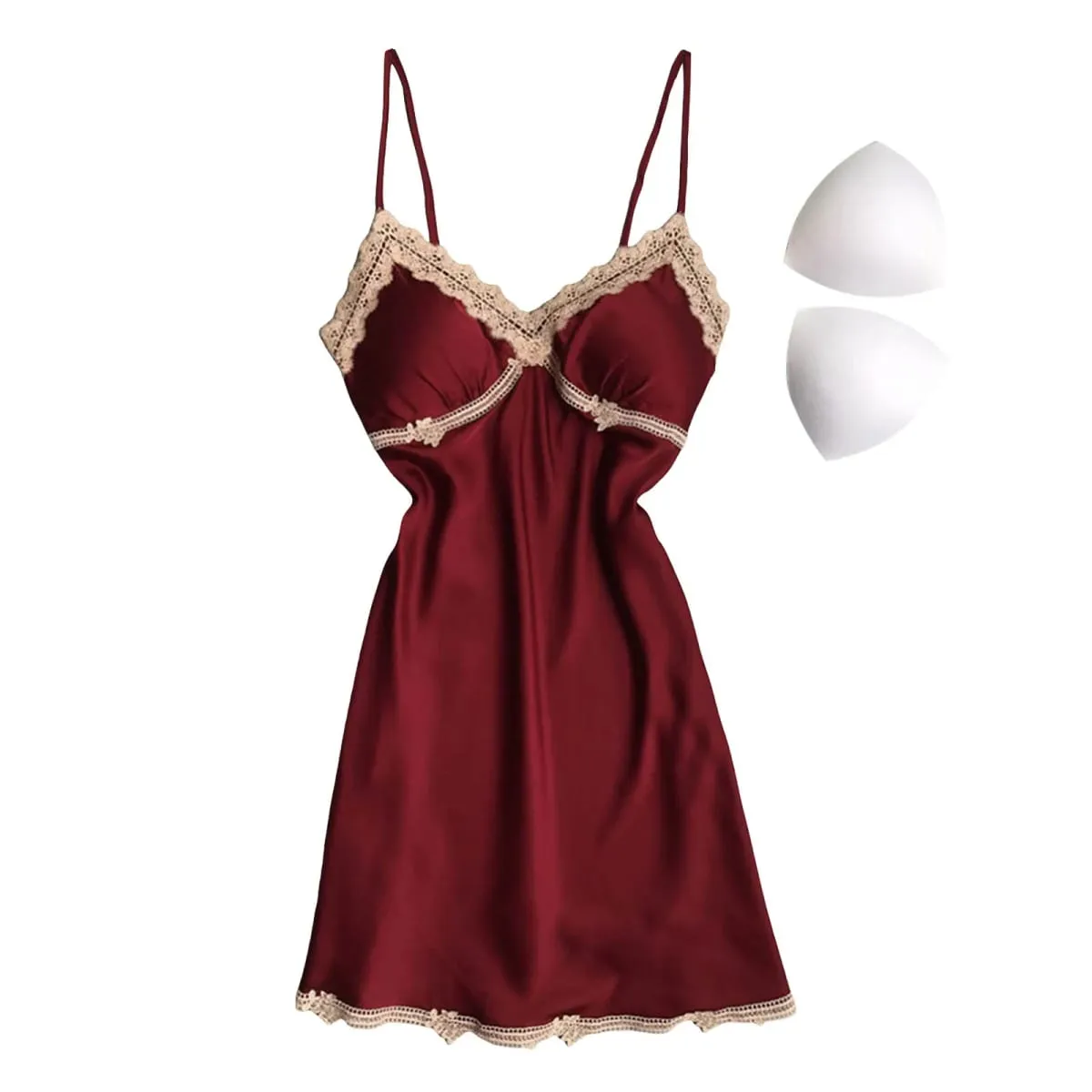 Sexy Women'S Suspender Nightgown Home Wear Lace Pajamas Erotic Lingerie In Europe And America Intimates Nightdress Sleepwear