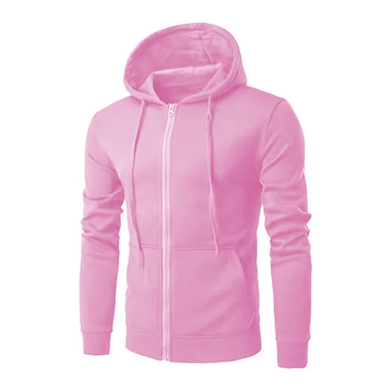 spring autumn Men Sweatshirts Long Sleeve Hoodie Zipper cardigan Male/woman Hoodies Sweatshirt Slim Fit Hoodie Male Clothing