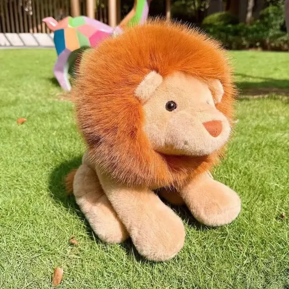 New Design Soft Lion Stuffed Animal Plush Pillow Cute 15.8inch Stuffed Animals Plush Emotional Support Plush Pillow