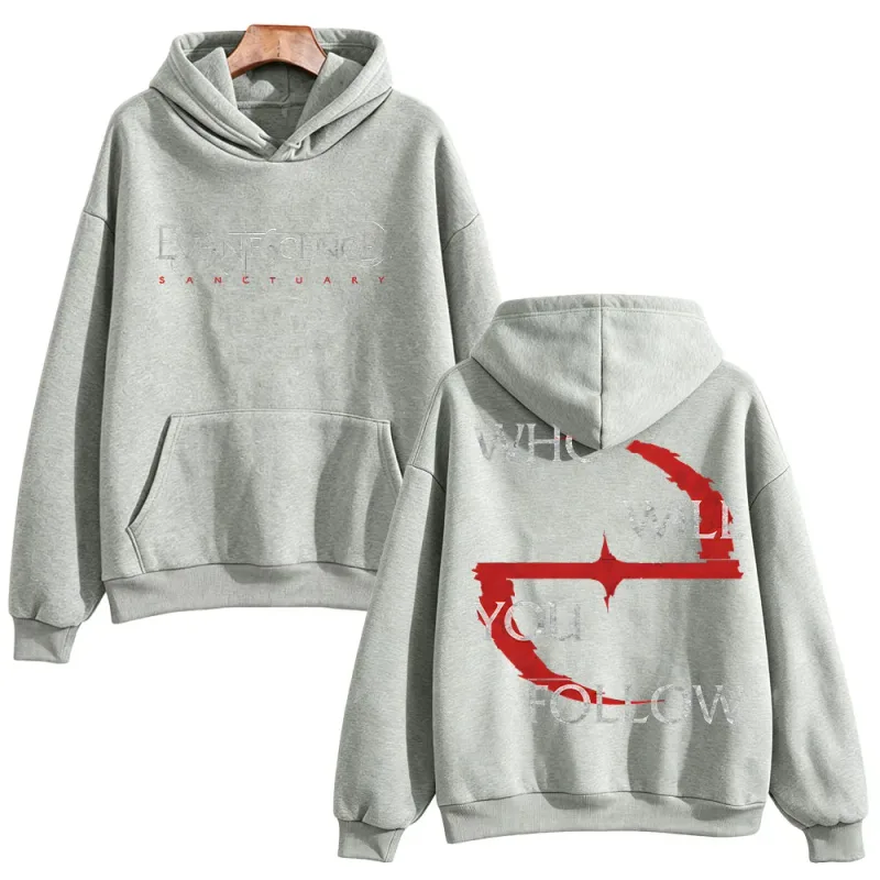 Evanescence Who Will You Follow Hoodie Unisex Gothic Rock Band Sweatshirts Long Sleeve Fans Concert Streetwear Unisex Loose Tops