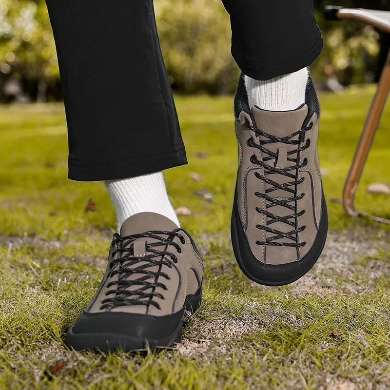 2026 New Men's Wide Width Shoes Minimalist Barefoot Sneakers Hiking Zero Drop Running Shoes Outdoor Wide Toe Non-Slip Sneakers