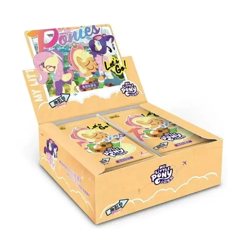 Genuine New My Little Pony Friendship Eternal Star Bag 2 Rhythm Moon AR Gilded Decoration OR Collection Card Gift