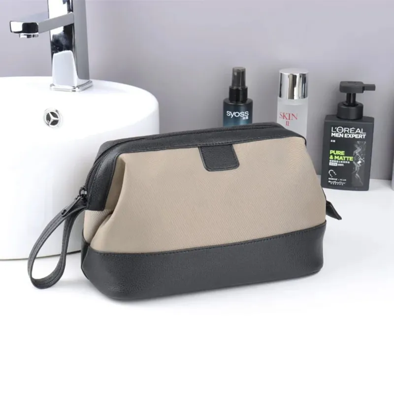 Large Capacity Women's Men Travel Toiletry Bag Makeup Cosmetics Storage Organizer Holer 2-layer Toiletry Washing Bag Waterproof