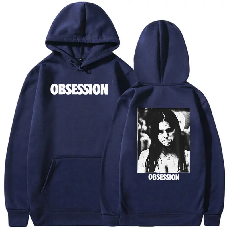 2026 Movie Obsession Horror Pullover Hoodie Men Women Vintage Fashion Long Sleeve Sweatshirt Casual Oversized Hoodies Streetwear
