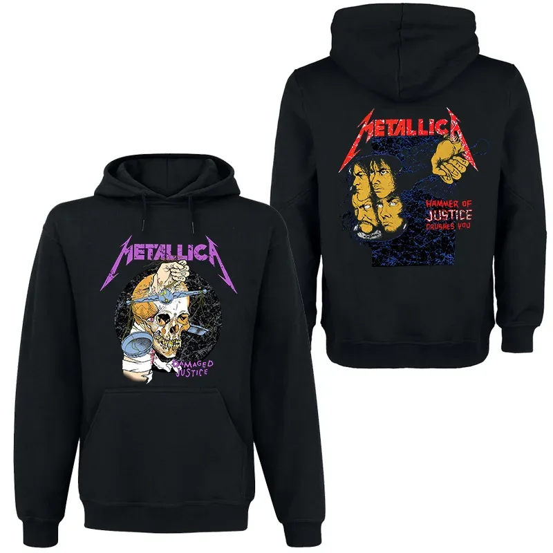 Band Rock Dark Wind Hoodie Men's Street Hip Hop Top Comfortable Hooded Sweater Fall_Winter Personality Men's Clothing